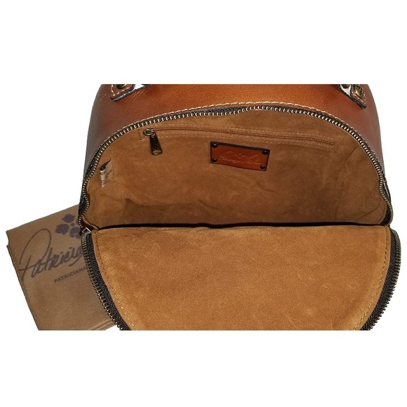 Patricia Nash Montioni Map Backpack Riot Rust NWT - Picture 6 of 7